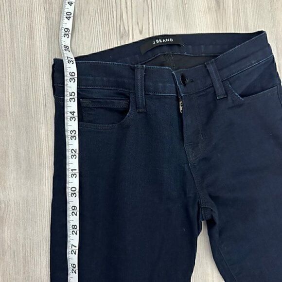 J Brand Lapis Low Rise Cropped Skinny Leg Jeans Blue Size 26 - Picture 11 of 15